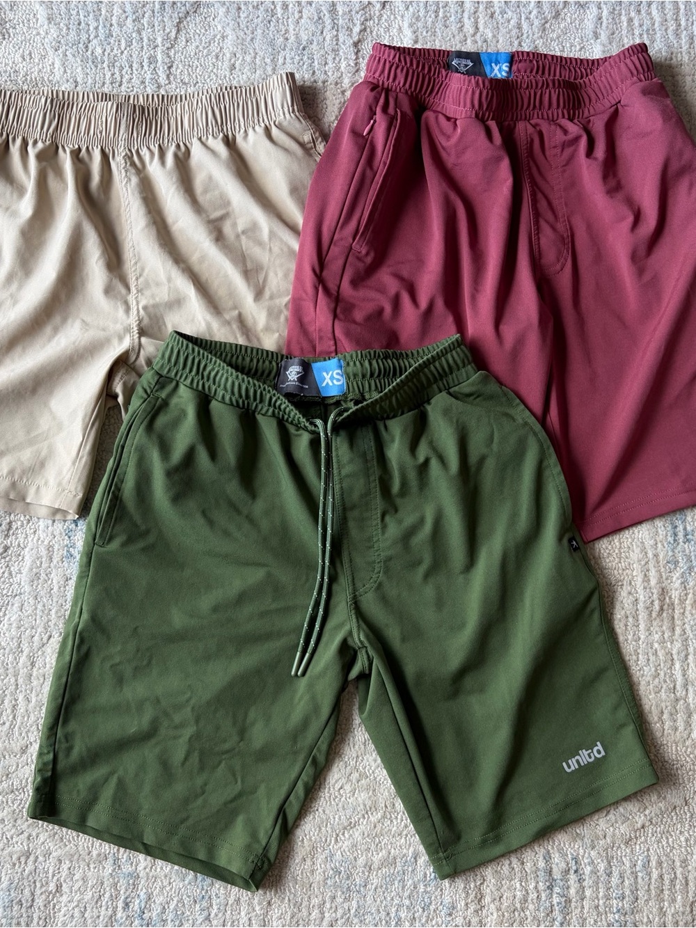 Lacrosse Unlimited Men's Athletic Drawstring Shorts Lot